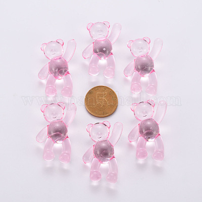 Прозрачные акриловые бусины&nbsp;MACR-S373-01B-903-1