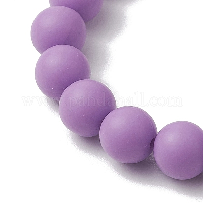 Рождественские тематические браслеты из силикона диаметром 9 мм BJEW-JB10879-1