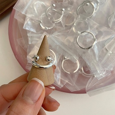 Сплав кольца с улыбающимся лицом FS-WG53BEF-01-1