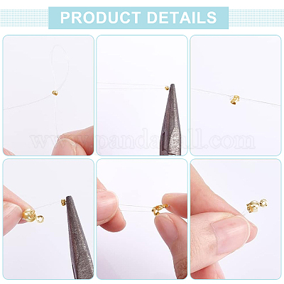 300 шт. 316 хирургическая нержавеющая сталь обжимные бусины STAS-UN0056-24-1