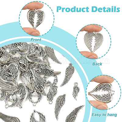 48шт 12 стиля подвески из сплава в тибетском стиле FIND-FS0004-86-1