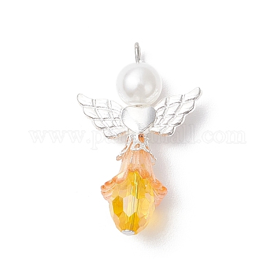 Подвески в виде ангела и цветка PALLOY-JF03792-1