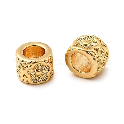 Латунные бусины KK-D407-15G-1