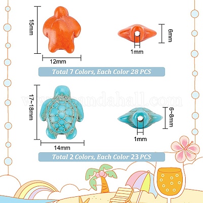 9 нить 9 нити окрашенных синтетических бирюзовых бусин 15~18x12~14x6~8 стилей G-AR0005-14-1