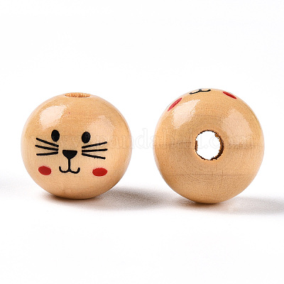 Европейский бисер из натурального дерева X-WOOD-S055-16A-1