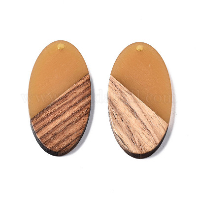 Подвески из смолы и ореха X-RESI-S389-071A-A01-1