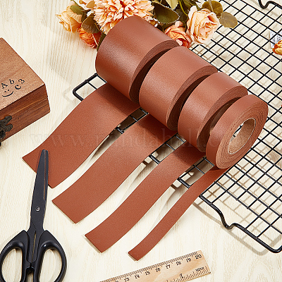 Двусторонние ленты из ПВХ из искусственной кожи длиной 2 м. SRIB-WH0011-127B-03-1