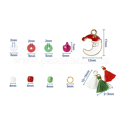 Achetez en gros Noël Série Accessoires Bijoux Bricolage Perles Accessoires  Père Noël Grand Trou Perles Chine et Noël Série Bijoux Accessoires à 0.2  USD