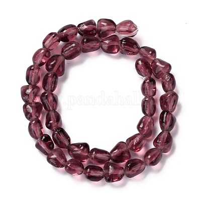 Бусы лэмпворк ручной работы LAMP-I022-27E-1