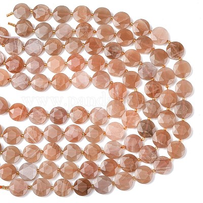 Natürliche sunstone Perlen Stränge&nbsp;G-L654-N01-01-1