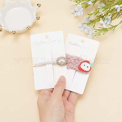 FINGERINSPIRE 150 pcs Flower Patterns Jewelry Display Cards