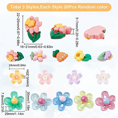 Кабошоны из прозрачной смолы CRES-SC0002-49-1