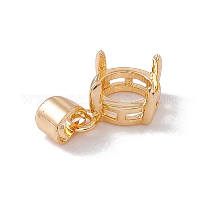 Сеттинги для кулона (кабошонов) KK-E066-03G-01-1