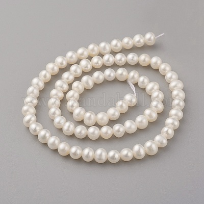 Нити из натурального культивированного пресноводного жемчуга PEAR-G007-31-1