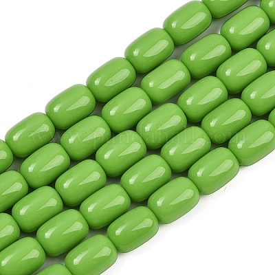 Непрозрачное стекло бисер нитей GLAA-Z015-02J-1