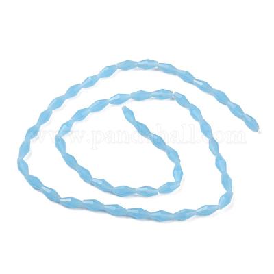 Непрозрачное стекло бисер нитей GLAA-P001-03B-06-1