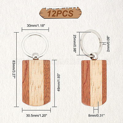 Деревянный брелок KEYC-GA0001-17-1
