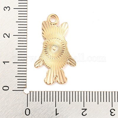 Подвески из сплава с эмалью на пасхальную тематику ENAM-P251-A04-KCG-1