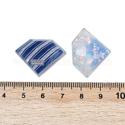 Прозрачные смолы кабошоны&nbsp;FIND-Z077-14E-1