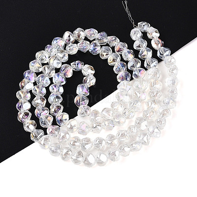 Гальванизируйте прозрачное стекло бисер нитей EGLA-N017-05A-A01-1