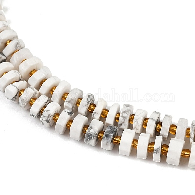 Природные Говлит бисер нитей G-F796-A01-01-1