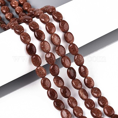 Синтетические голдстоуновские бисер пряди G-T142-22-1