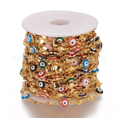 Латунные соединительные цепи ручной работы CHC-I034-21G-1