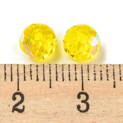 Гальванические стеклянные бусины&nbsp;EGLA-Z004-01A-13-1