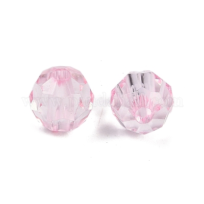 Прозрачные акриловые бусины&nbsp;OACR-Q015-02E-1