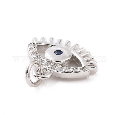 Латунные микро проложить кубического циркония подвески KK-C012-25P-1