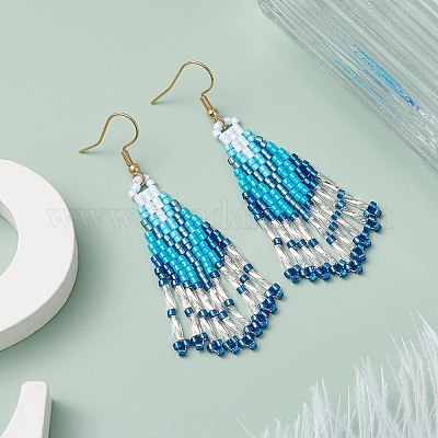 3 пара сережек-подвесок в стиле бохо из нержавеющей стали 304 EJEW-MZ00264-1