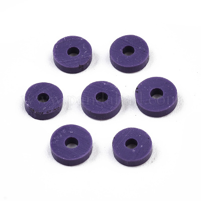 Бусины из полимерной глины  CLAY-R067-8.0mm-B03-1