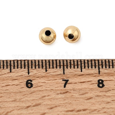 Латунные бусины&nbsp;KK-G331-52G-5mm-NF-1