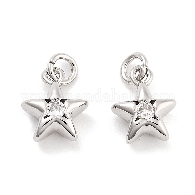 Латунь с подвесками из фианита KK-P271-38A-01P-1