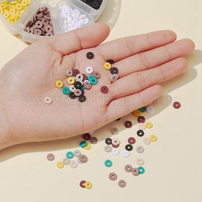 1120шт 8 цвета бусины из полимерной глины ручной работы CLAY-YW0001-14D-1