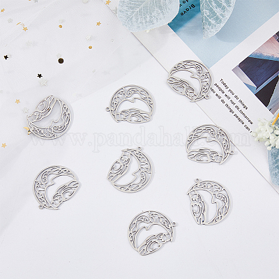 20 шт. подвески из нержавеющей стали 201 STAS-DC0013-76-1