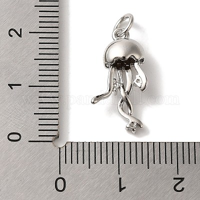 Стойки обшивки латунь микро проложить Циркон подвеску KK-U027-09-03P-1