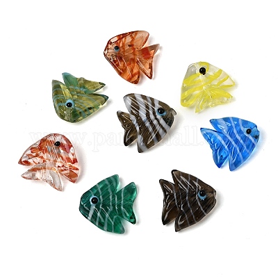 Бусины лэмпворк &nbsp;LAMP-H073-01-1