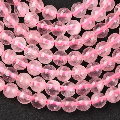 Натуральный мадагаскар розовый кварц бисер strads G-D655-4mm-1
