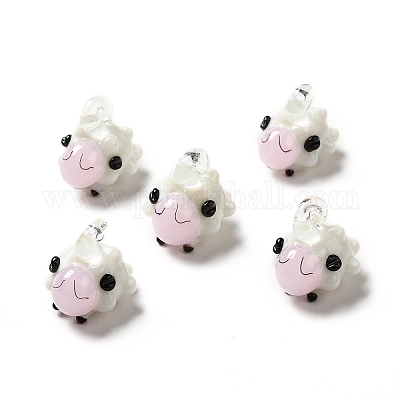 Подвески лэмпворк ручной работы LAMP-G156-19E-1