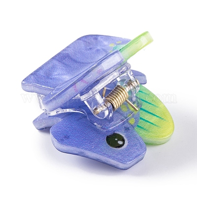 Симпатичные мини-заколки для волос с акриловыми когтями динозавра PHAR-A012-08D-1