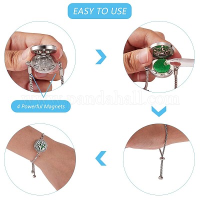 Браслет с диффузором эфирных масел JB711A-1