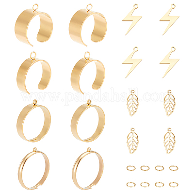 Набор для самостоятельного изготовления регулируемого кольца-шарма DIY-NB0010-01-1