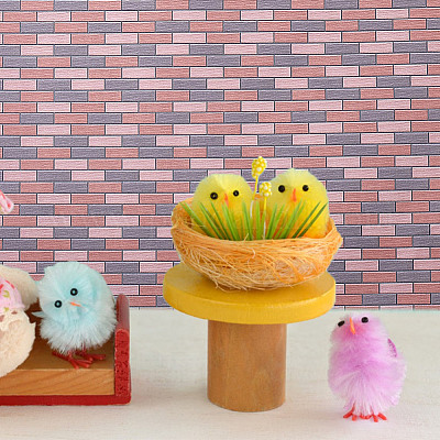 8 шт. Миниатюрные обои 4 цветов DIY-GO0001-97-1