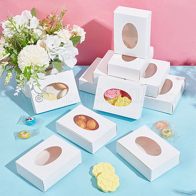 Прямоугольные складные коробки для хранения бумаги CON-WH0106-01B-01-1