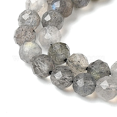 Природные лабрадорита бисер нитей&nbsp;G-H336-A08-05-1