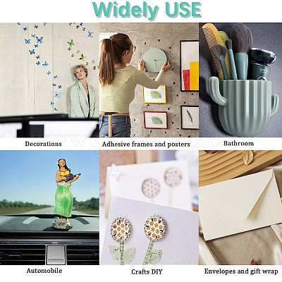 8 лист 2 стиля двухсторонняя самоклеящаяся акриловая наклейка AJEW-CP0003-79-1