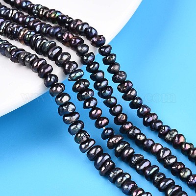 Нити из натурального культивированного пресноводного жемчуга PEAR-N015-04D-01-1