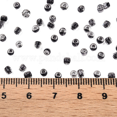 Светящиеся в темноте светящиеся прозрачные стеклянные бусины SEED-YWC0001-01A-1