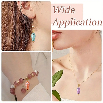 10 шт. фарфоровые подвески ручной работы&nbsp;PALLOY-YW00086-01-1